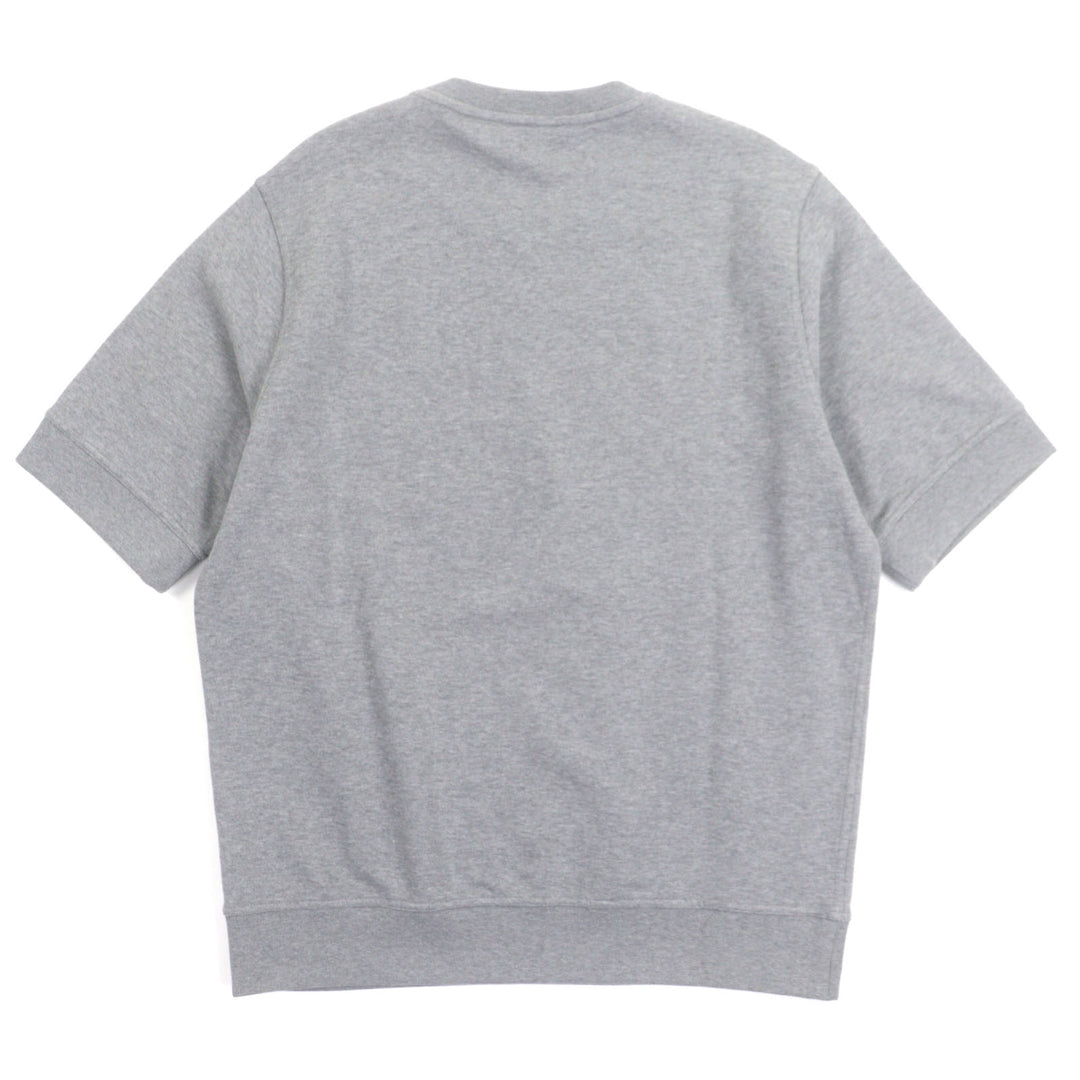 Great HERMES sweat オデッセイ crew neck short sleeve pullover gray cotton mens L