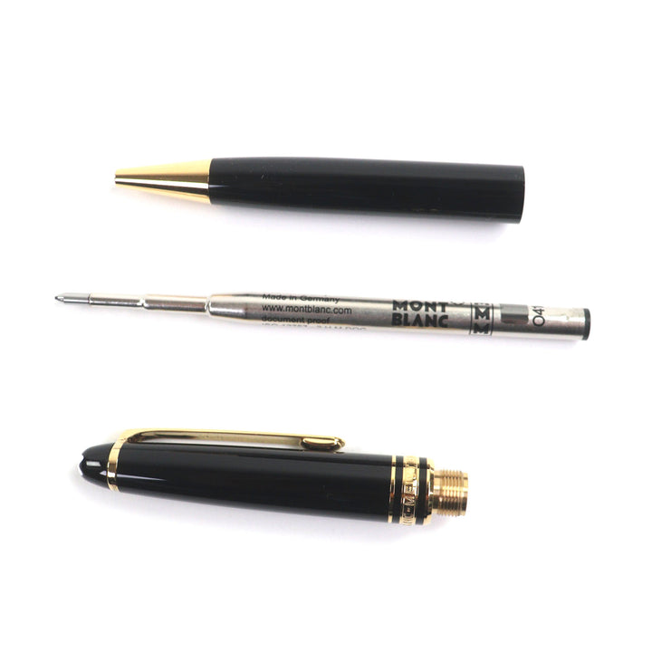 Excellent MONTBLANC Ballpoint pen Meisterstück Classic Black gold mens