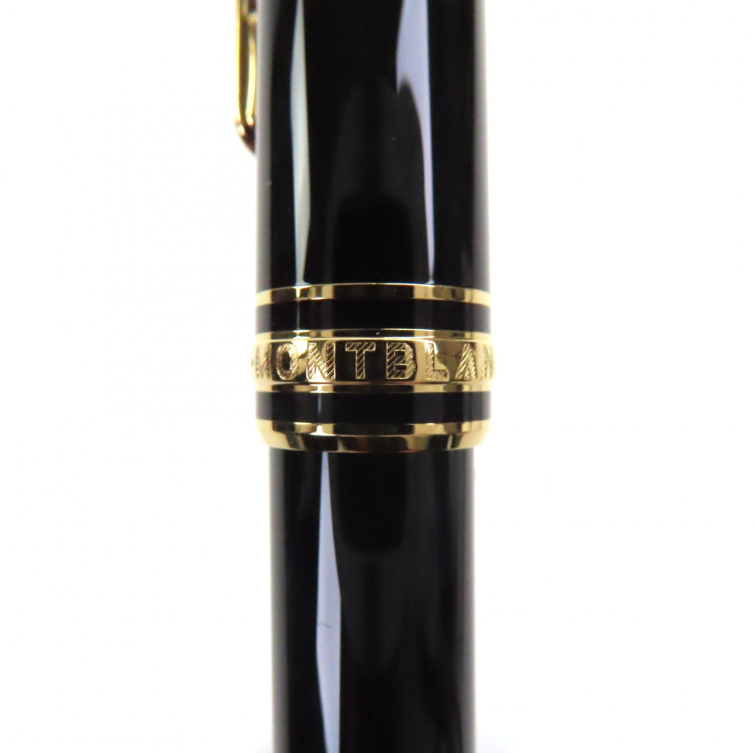 Excellent MONTBLANC Ballpoint pen Meisterstück Classic Black gold mens