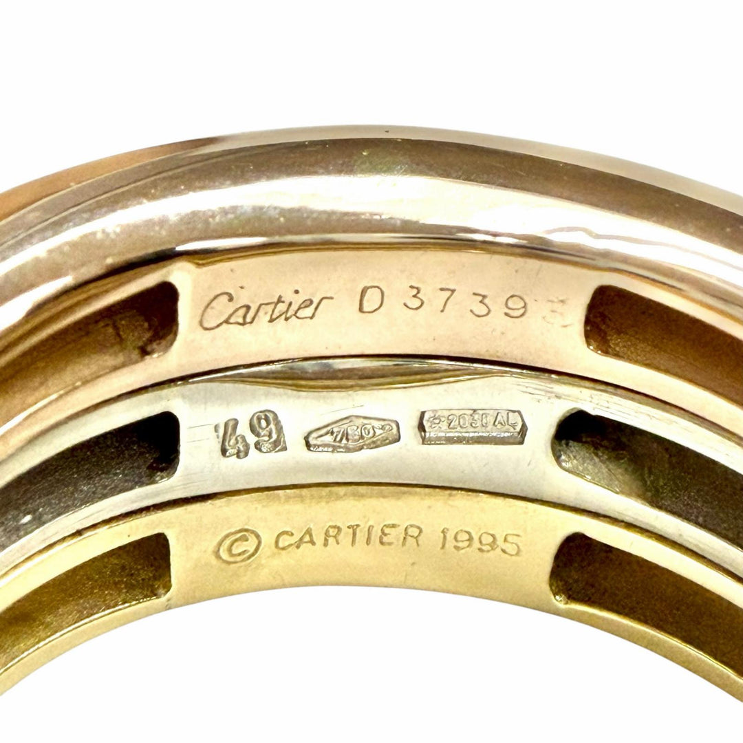 Excellent Cartier Ring Mobilis Yellow Gold 18K Women