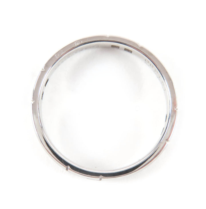 Excellent HERMES Ring Hercules Ring K18 750 (WG) Men's OK Silver 750 Women 55