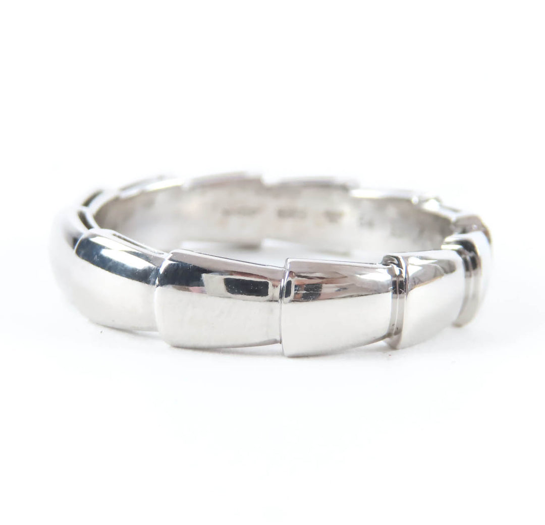 Excellent BVLGARI Ring Viper Ring Rare size Silver 18K mens