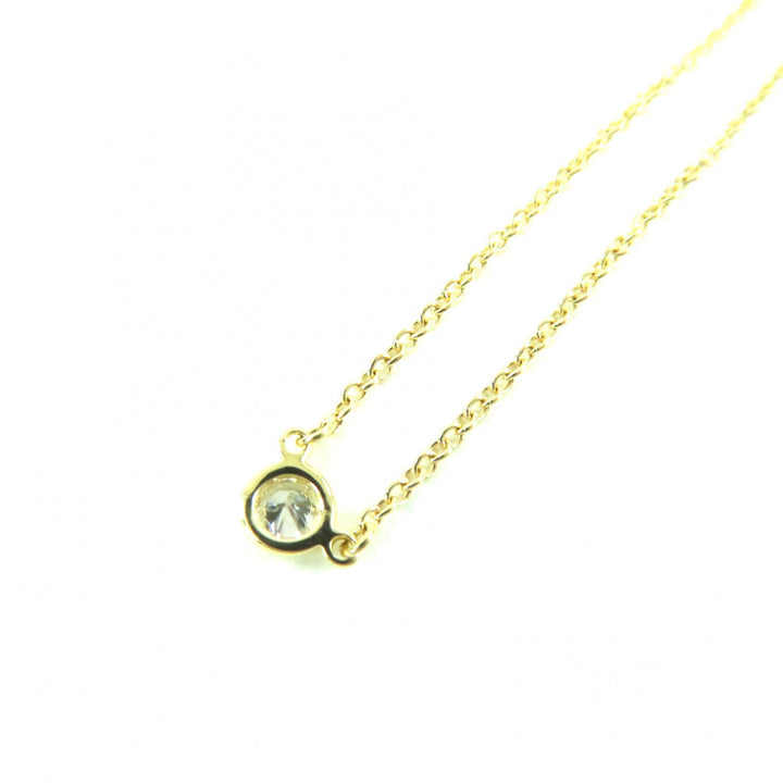 Great TIFFANY&Co. Necklace El Saperetti Yellow Gold 18K Women