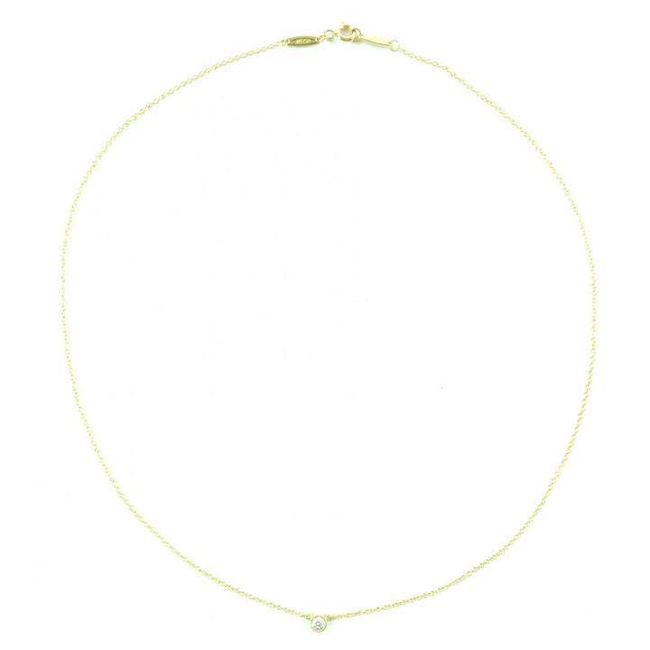 Great TIFFANY&Co. Necklace El Saperetti Yellow Gold 18K Women