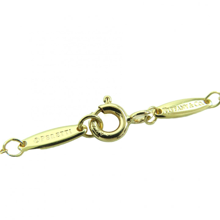 Great TIFFANY&Co. Necklace El Saperetti Yellow Gold 18K Women