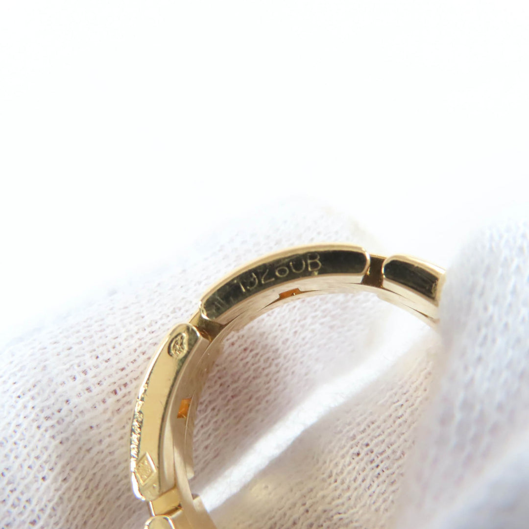 Excellent Cartier Maillon PANTHERE Triple Ring Yellow Gold 18K mens B4230600