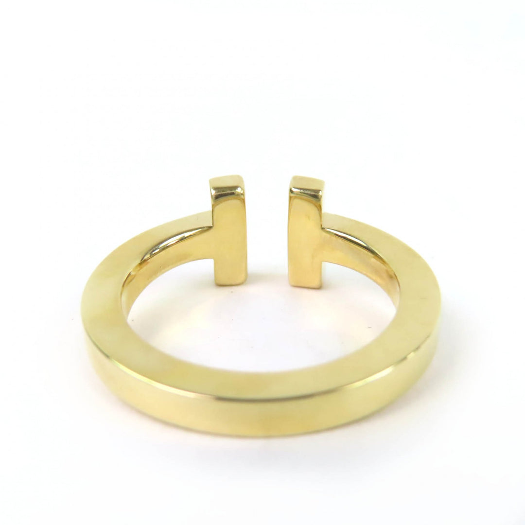 Excellent TIFFANY&Co. Ring Square ring Yellow Gold AU750 Women