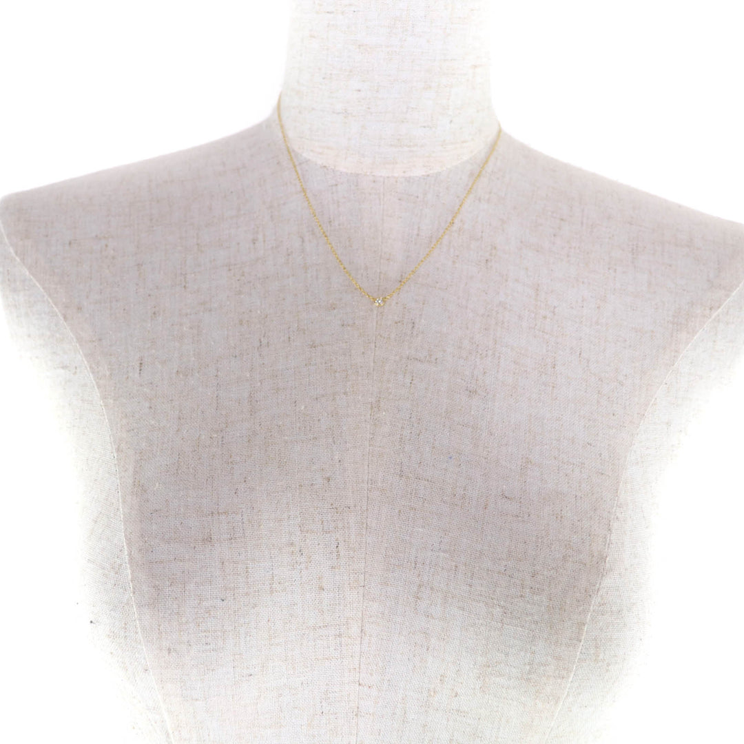 Great TIFFANY&Co. Necklace By the yard Current product 1P diamond gold 18K