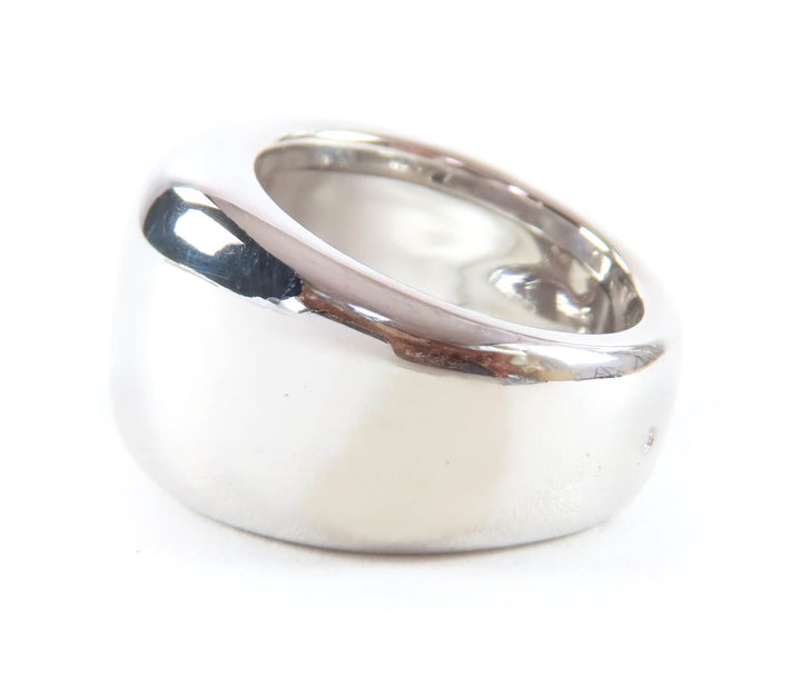 Excellent Cartier Ring 750 (WG) Nouvelle Vague Ring Silver 18K Women 48 F77806