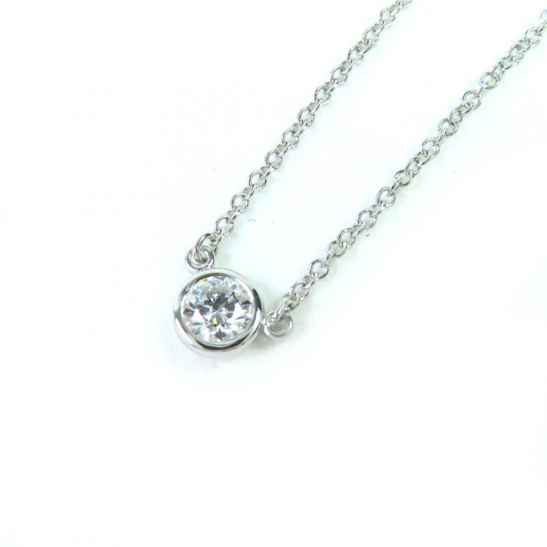 Excellent TIFFANY&Co. Necklace By the yard 1P Diamond, 0.18ct,