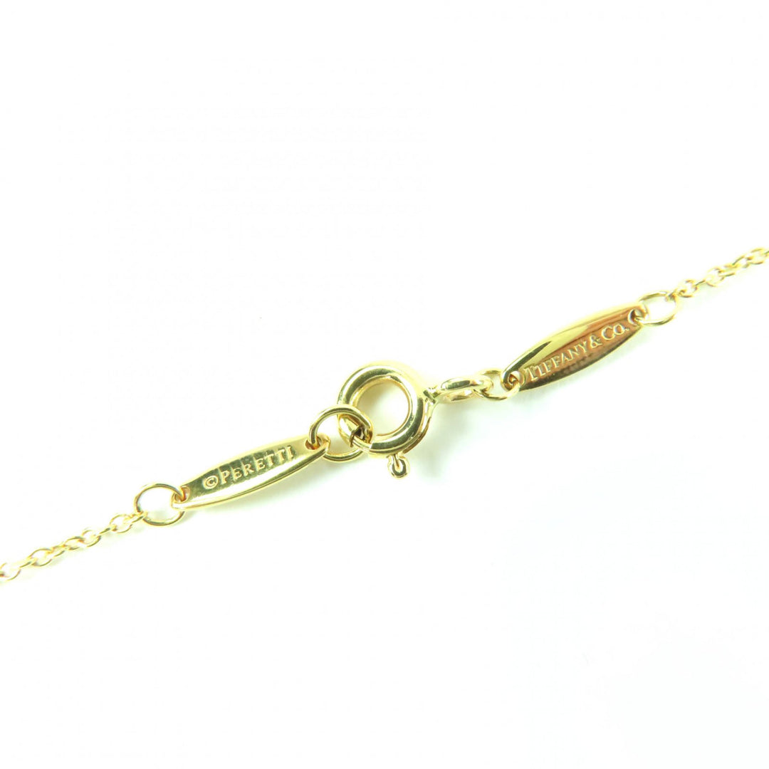 Great TIFFANY&Co. Diamonds by the Yard Single Diamond Pendant K18 750 0.08ct