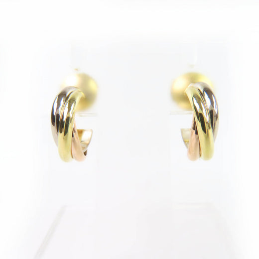 Excellent Cartier Pierce Trinity Pierce Yellow Gold 750(YG×PG×WG) Women IQ8537