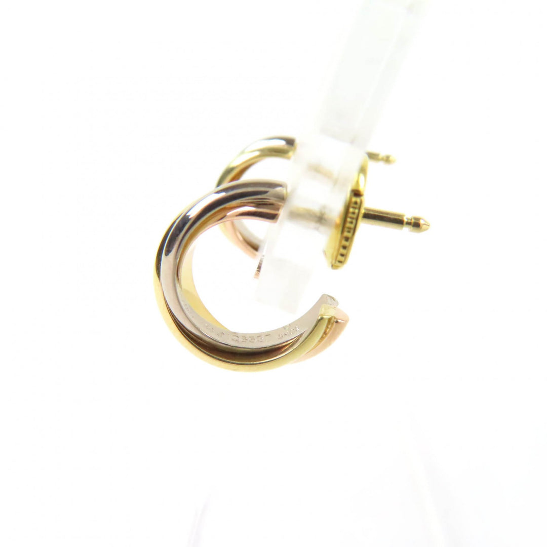 Excellent Cartier Pierce Trinity Pierce Yellow Gold 750(YG×PG×WG) Women IQ8537