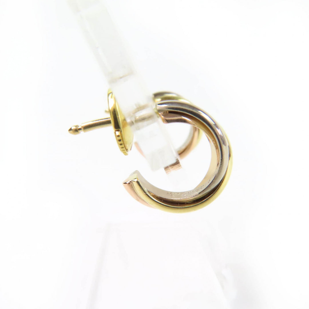 Excellent Cartier Pierce Trinity Pierce Yellow Gold 750(YG×PG×WG) Women IQ8537