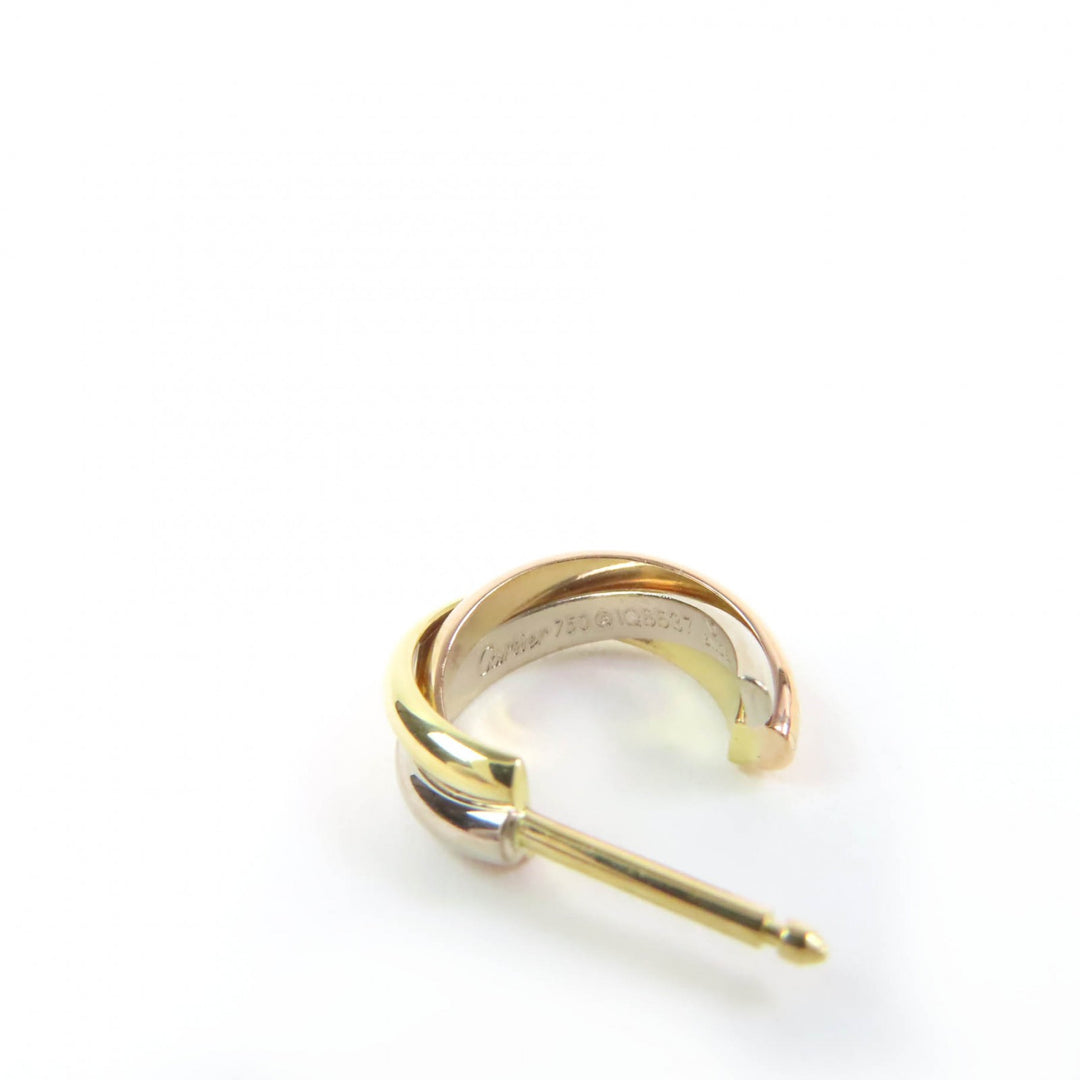 Excellent Cartier Pierce Trinity Pierce Yellow Gold 750(YG×PG×WG) Women IQ8537