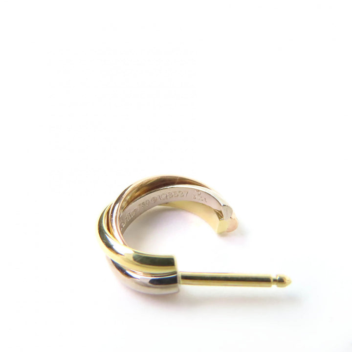 Excellent Cartier Pierce Trinity Pierce Yellow Gold 750(YG×PG×WG) Women IQ8537