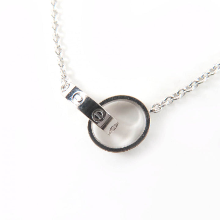 Excellent Cartier Necklace Baby Love Necklace White gold 750 Women SR1492