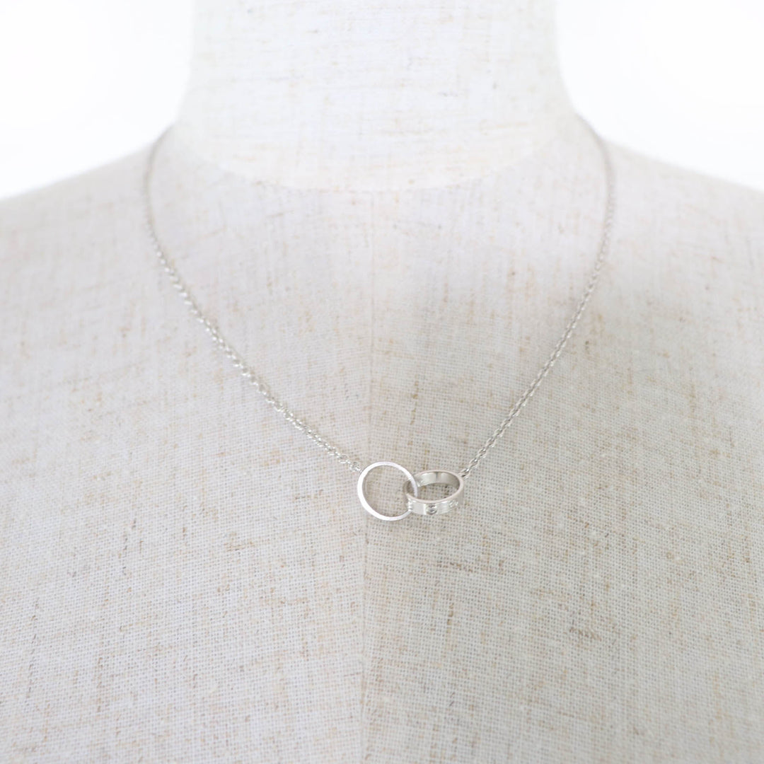 Excellent Cartier Necklace Baby Love Necklace White gold 750 Women SR1492