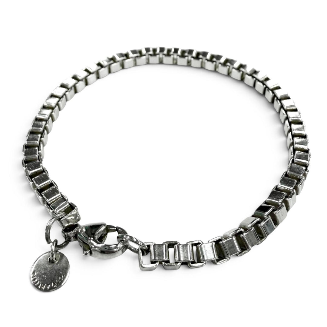 Great TIFFANY&Co. bracelet Venetian Chain Silver 925 mens