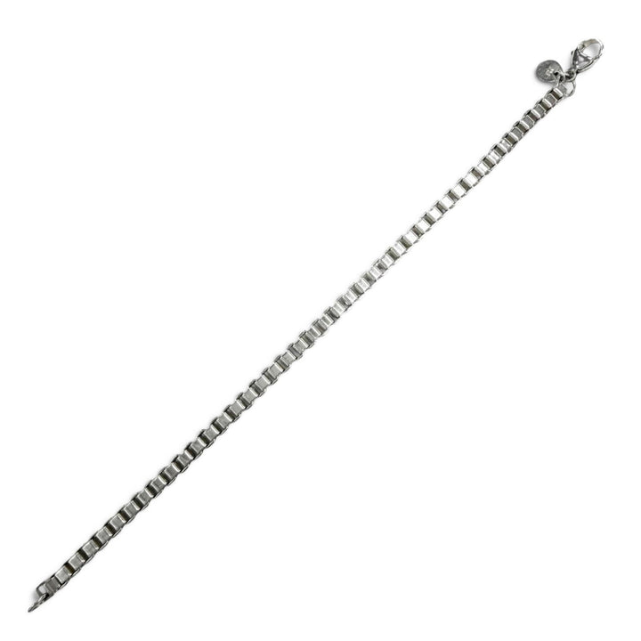 Great TIFFANY&Co. bracelet Venetian Chain Silver 925 mens