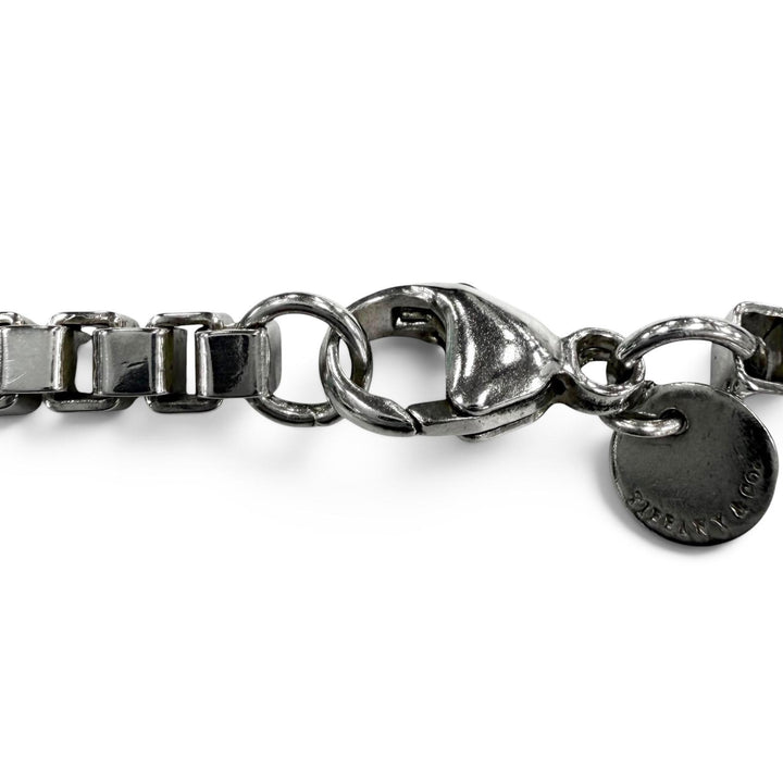 Great TIFFANY&Co. bracelet Venetian Chain Silver 925 mens