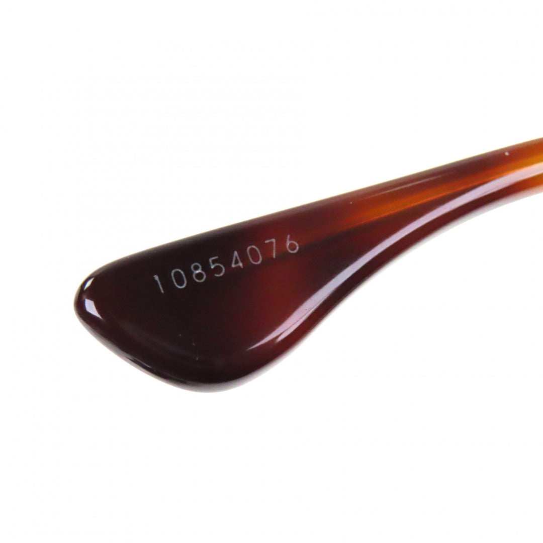 Great CHROME HEARTS Glasses SUGAR WALLS Clear Brown (Marble Pattern) plastic