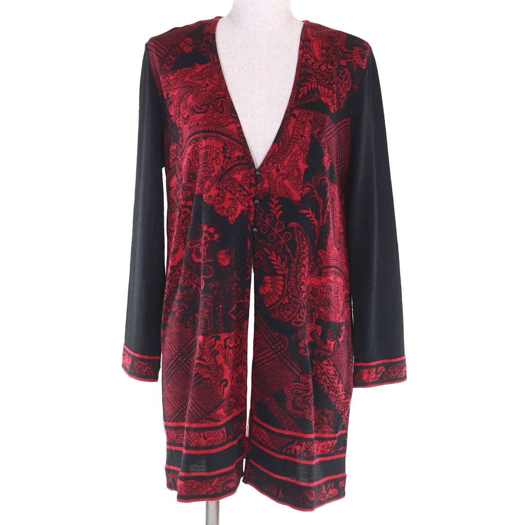 Great LEONARD FASHION cardigan Red wool Women 40