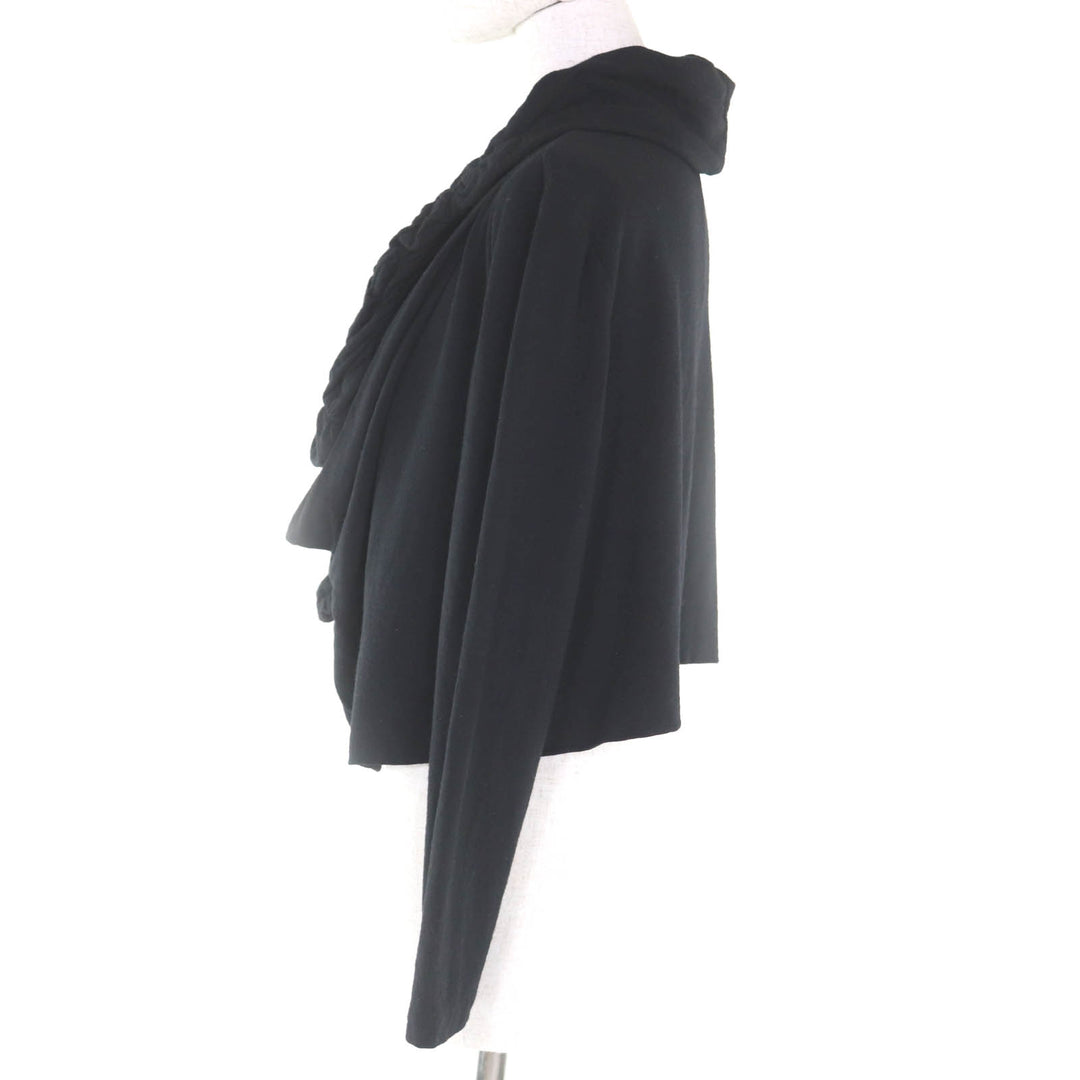 Great tricot COMME des GARCONS Jacket black wool Women