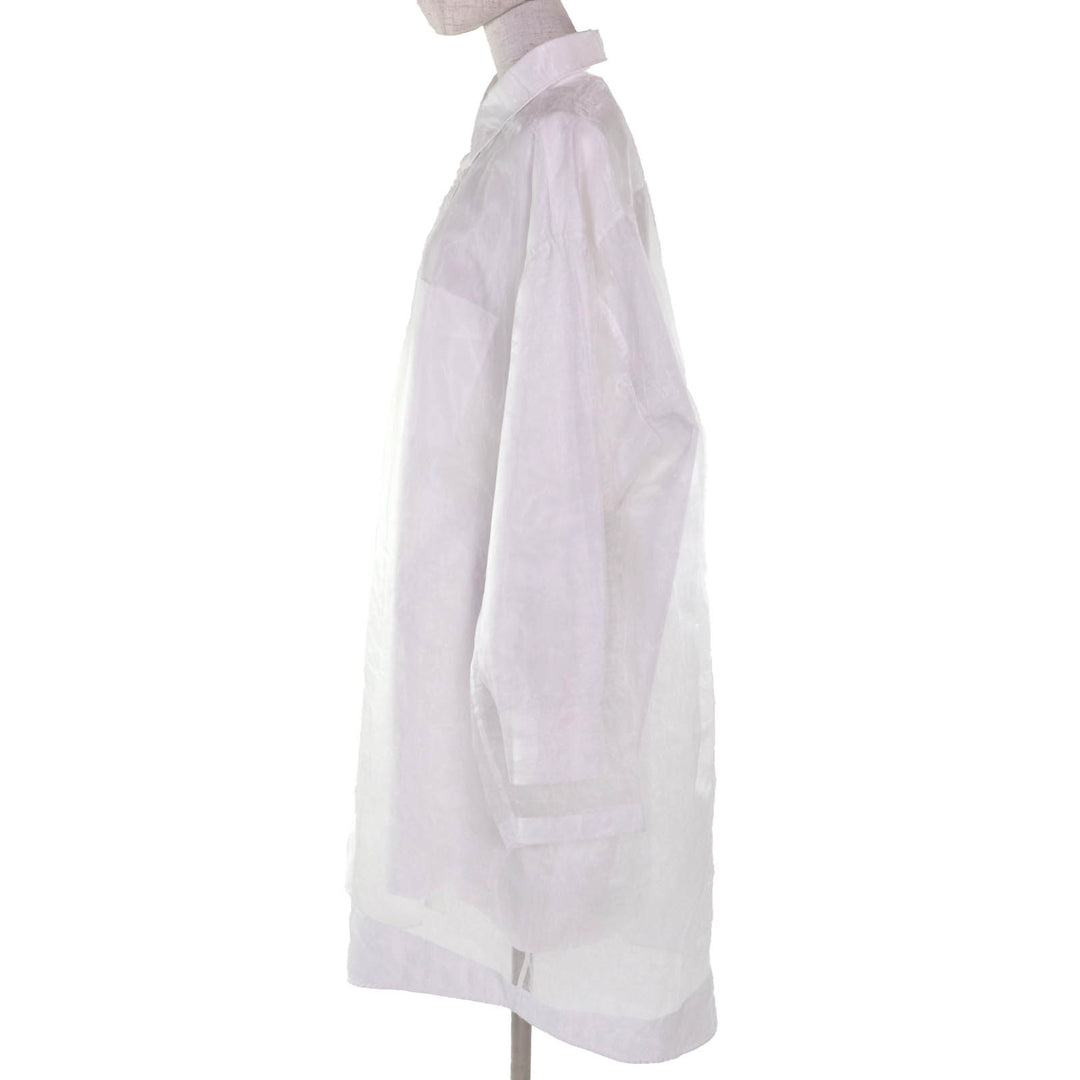 Excellent Maison Margiela Long sleeve shirt white polyester Women 40 S29CT0972