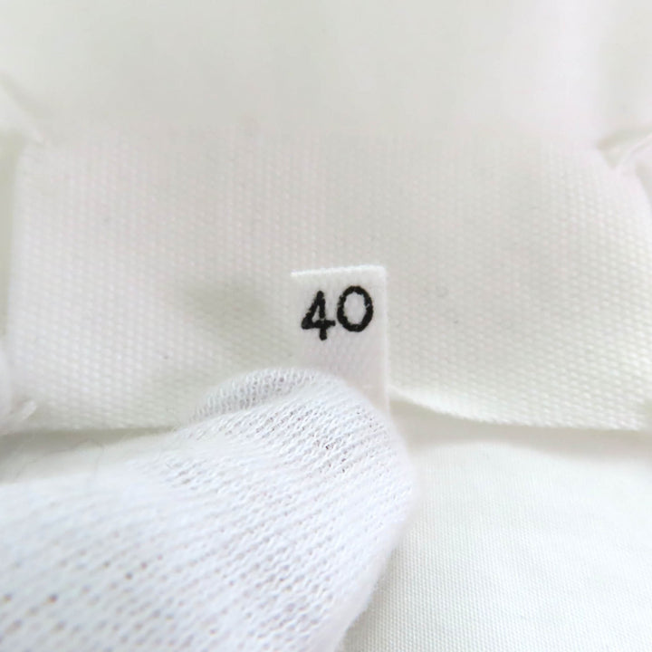 Excellent Maison Margiela Long sleeve shirt white polyester Women 40 S29CT0972