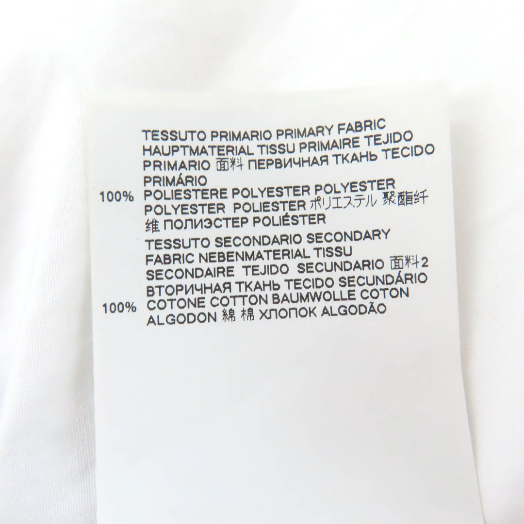 Excellent Maison Margiela Long sleeve shirt white polyester Women 40 S29CT0972