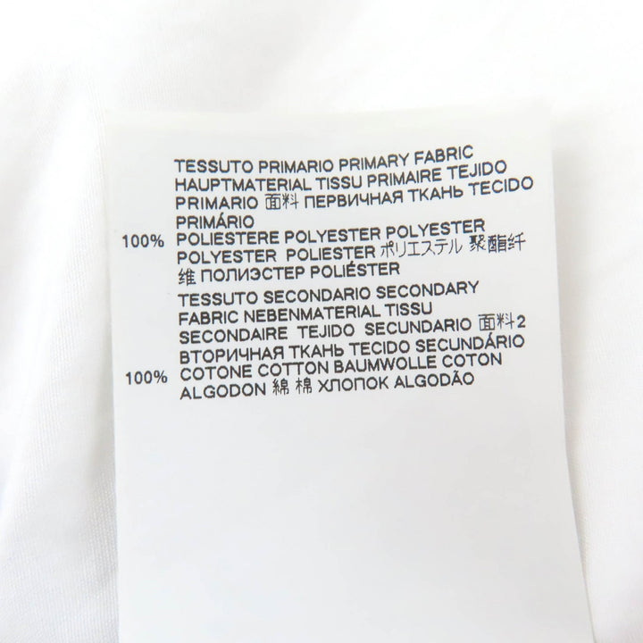 Excellent Maison Margiela Long sleeve shirt white polyester Women 40 S29CT0972