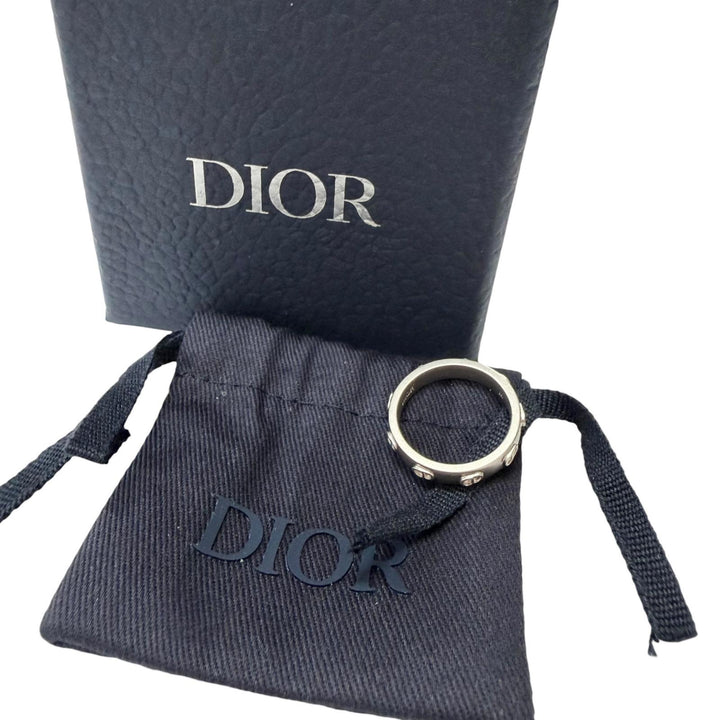 Excellent DIOR Ring ring CD Icon Silver AG925 mens M R3472HOMST D990