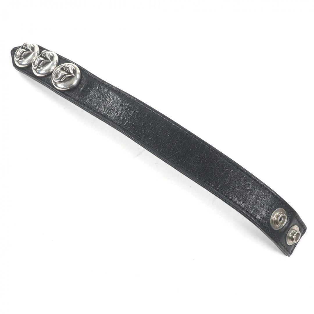 Great CHROME HEARTS bracelet 3BTN 2SNP Lip and Tongue