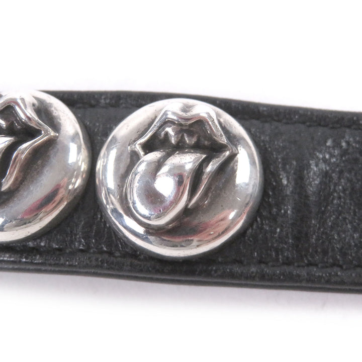 Great CHROME HEARTS bracelet 3BTN 2SNP Lip and Tongue