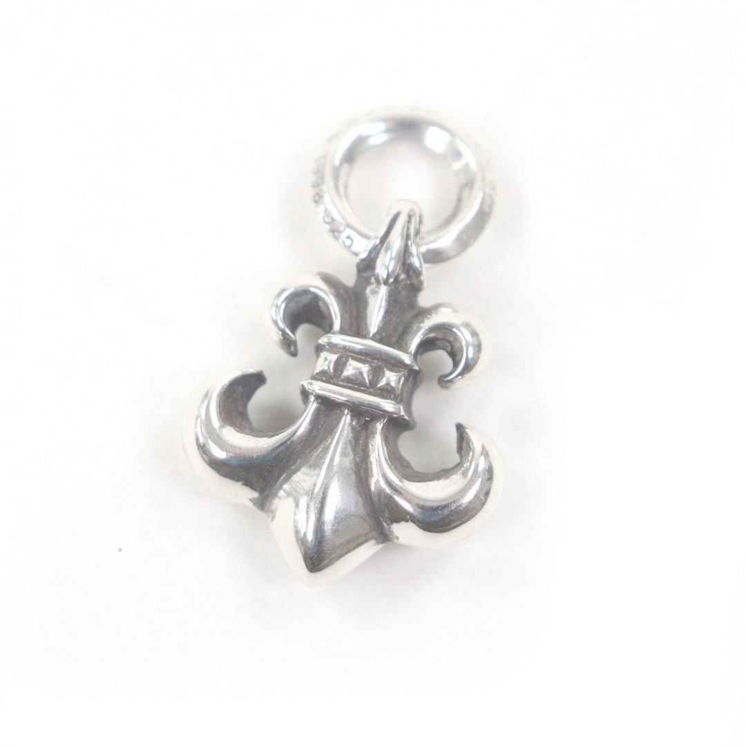 Excellent CHROME HEARTS Pendant top BS Flare Necklace Charm Silver SV925 mens