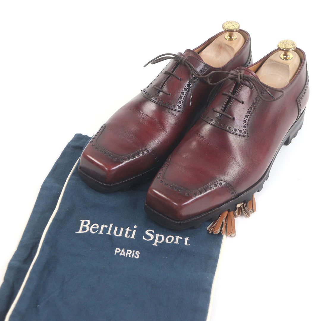 Berluti Olga Ultima Patina 方头礼服鞋，尺码 8.5
