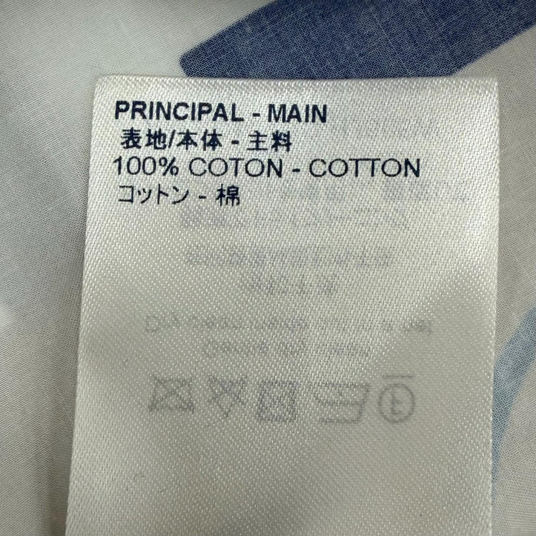 Pristine LOUIS VUITTON Short sleeve shirt LVSE Electric DNA white cotton mens XL