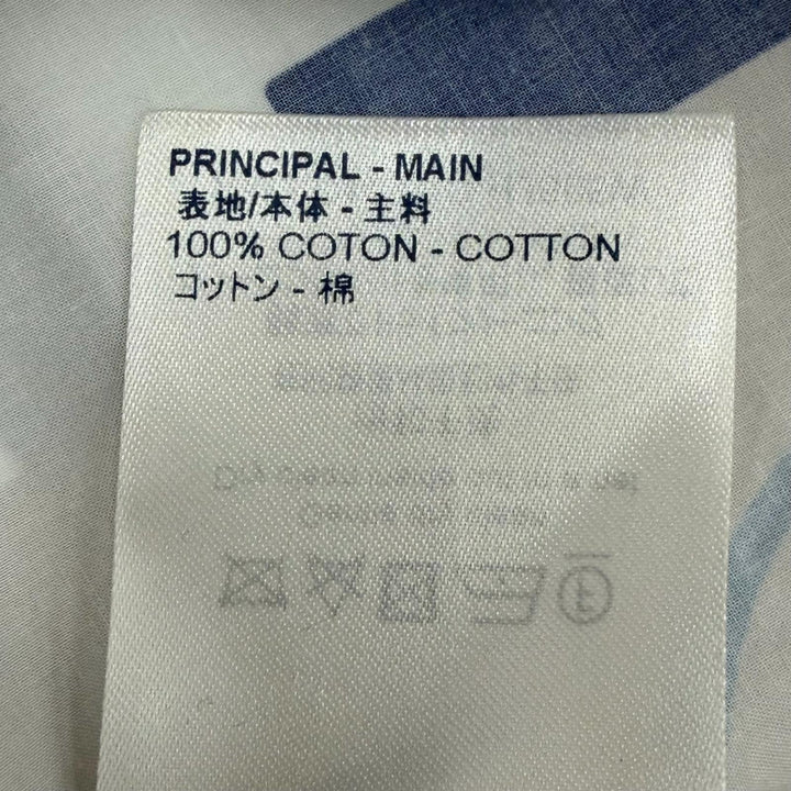 Pristine LOUIS VUITTON Short sleeve shirt LVSE Electric DNA white cotton mens XL