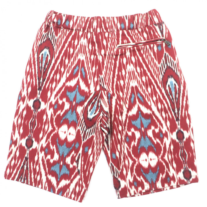 Discounted Great ETRO two-piece set All-over print hooded zip-up hoodie shorts Red S