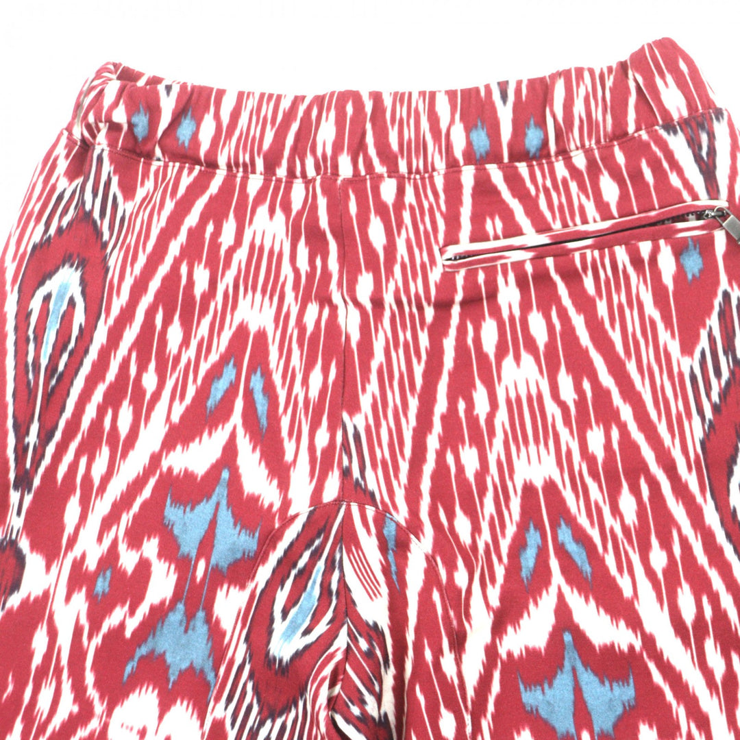 Discounted Great ETRO two-piece set All-over print hooded zip-up hoodie shorts Red S