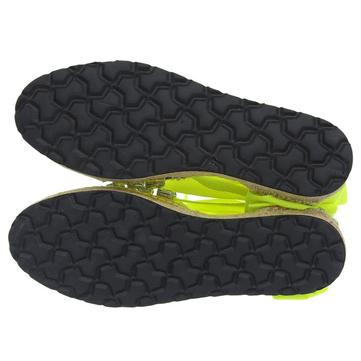 Pristine LOEWE Sandals yellow canvas Women 37