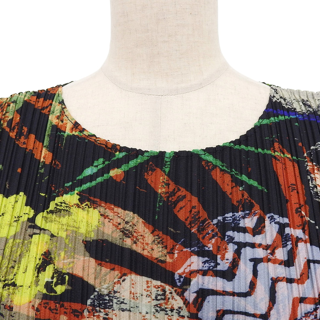 Excellent PLEATS PLEASE one piece Multi polyester Women 3 PP61-JH632