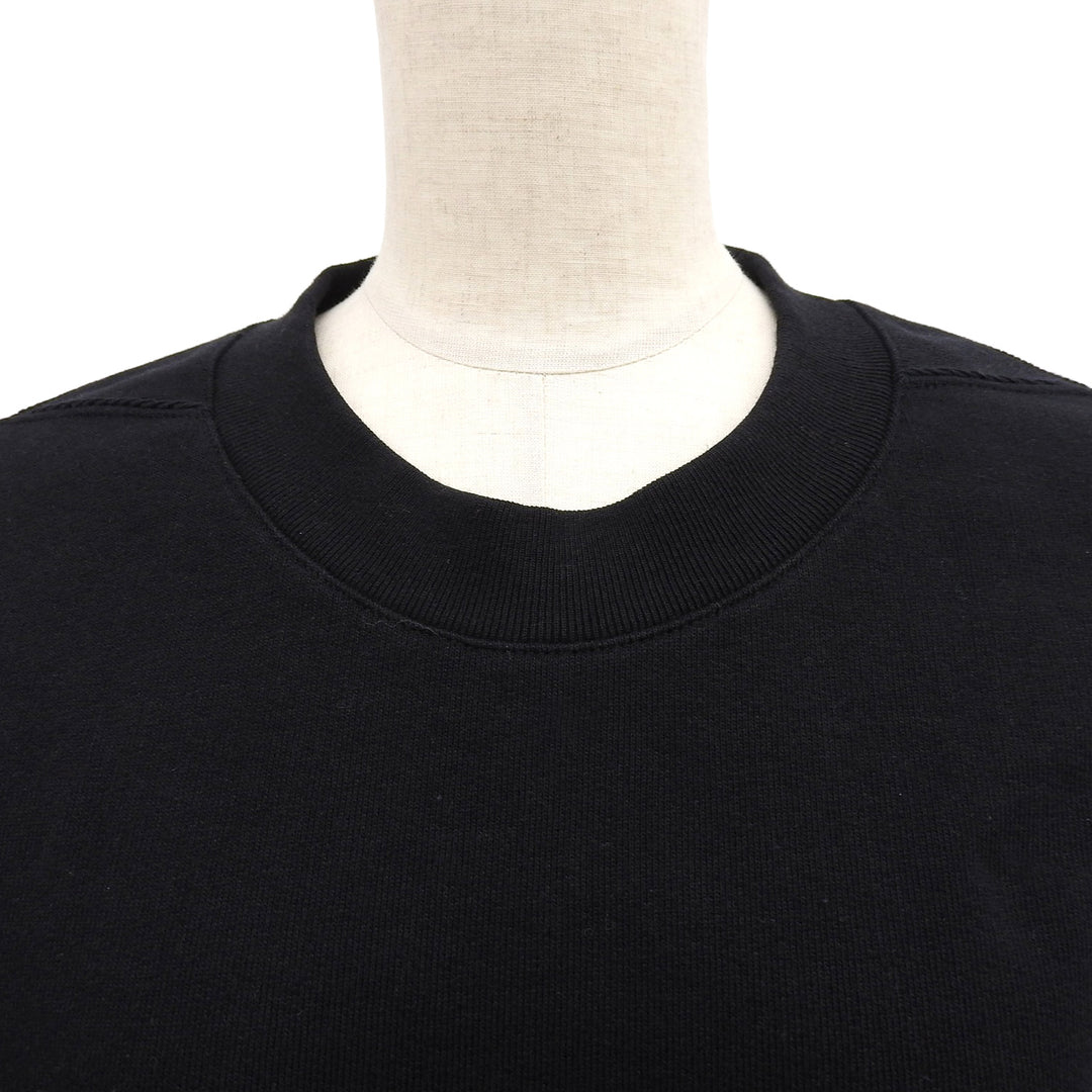 Pristine JIL SANDER+ sweat black cotton Women M J40GU0102