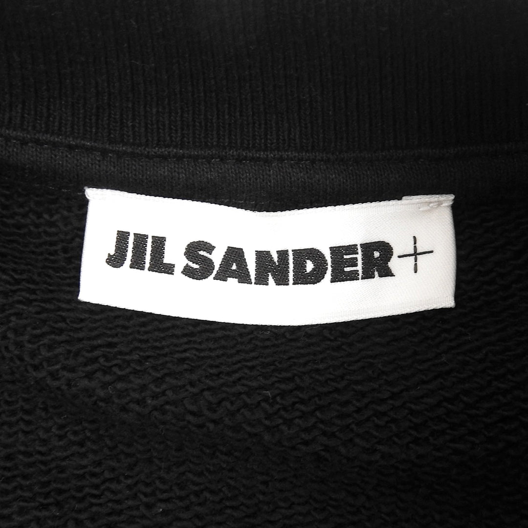 Pristine JIL SANDER+ sweat black cotton Women M J40GU0102