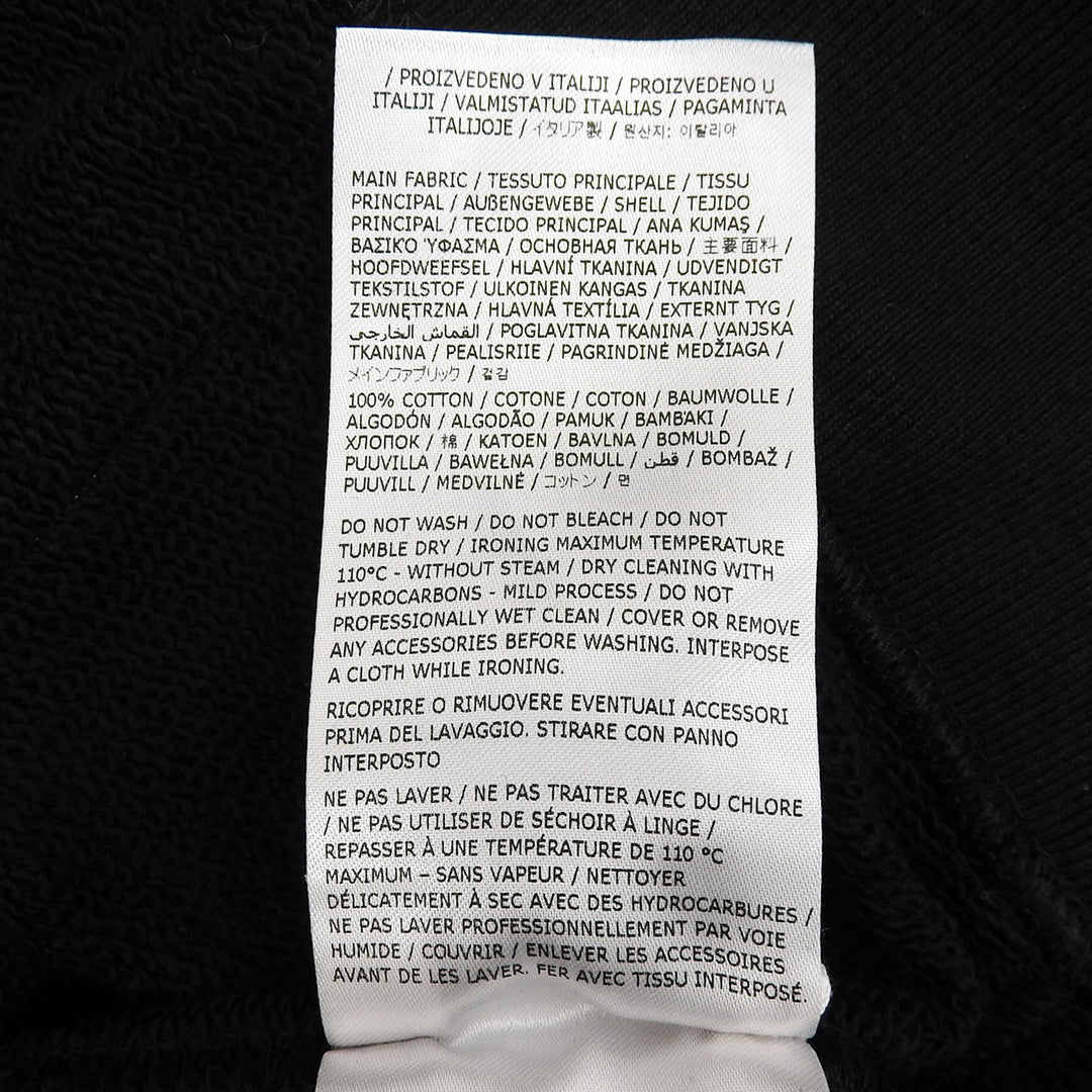 Pristine JIL SANDER+ sweat black cotton Women M J40GU0102