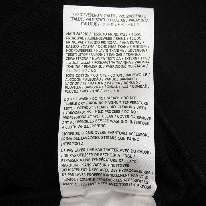 Pristine JIL SANDER+ sweat black cotton Women M J40GU0102