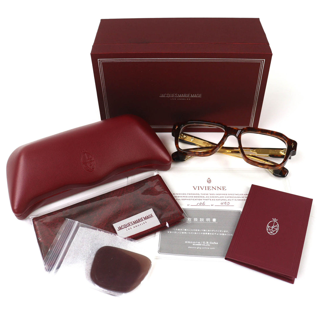 Great JACQUESMARIEMAGE Glasses VIVIENNE-ARGYLE 106/450 Limited to 450