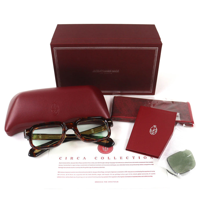 Excellent JACQUESMARIEMAGE sunglasses SANDRO ARGYLE 6/350 Clear Brown (Marble)