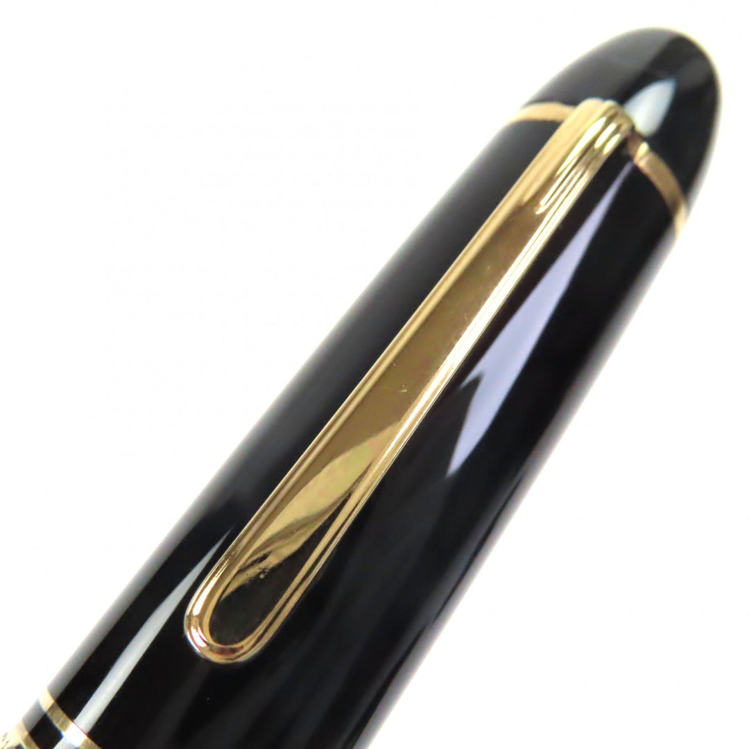 优秀万宝龙钢笔 Meisterstück 149 白星黑金 14K 男式